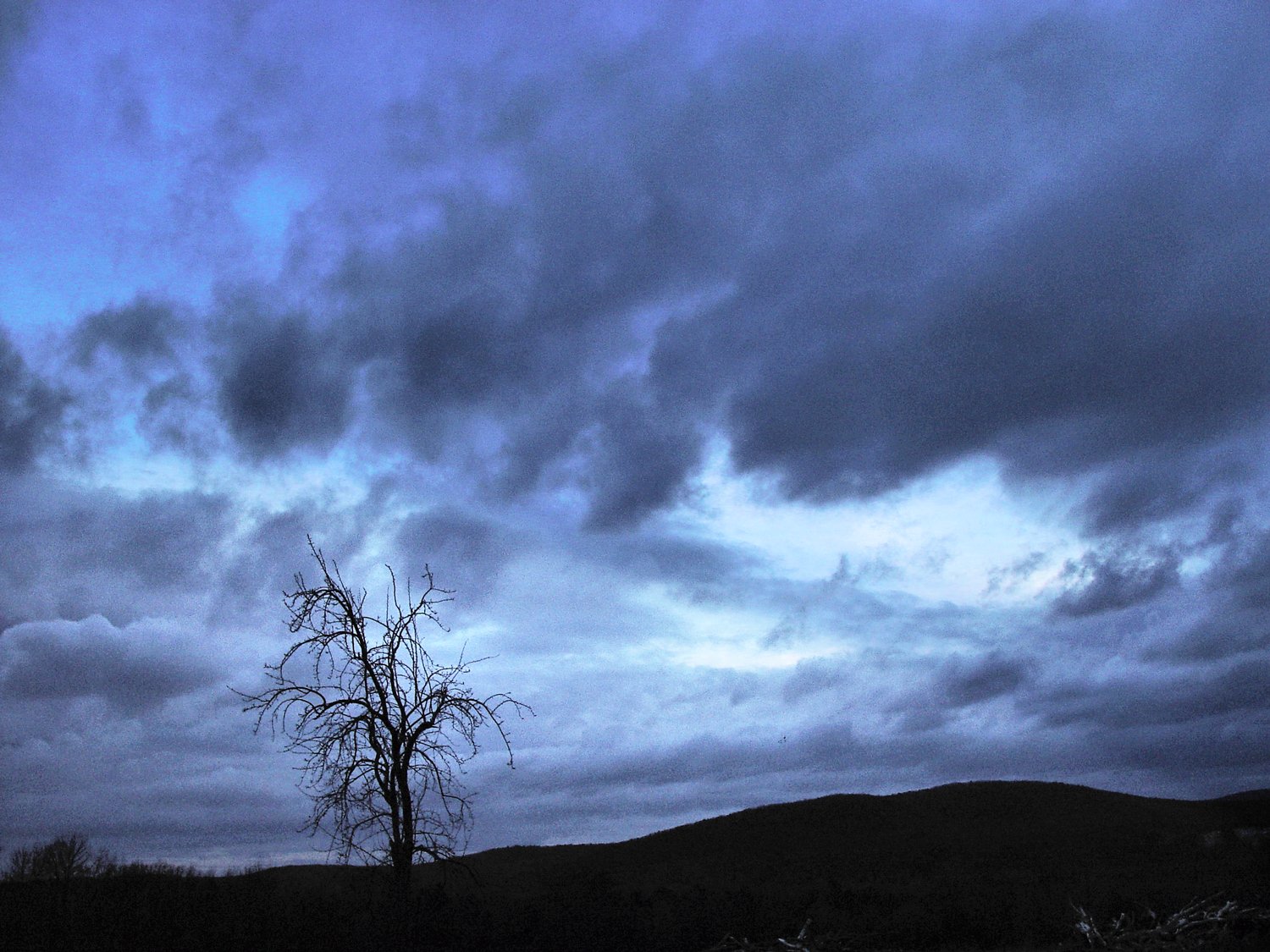  - Blue hilltop - Techno-Impressionist Museum - Techno-Impressionism - art - beautiful - photo photography picture - by Tony Karp