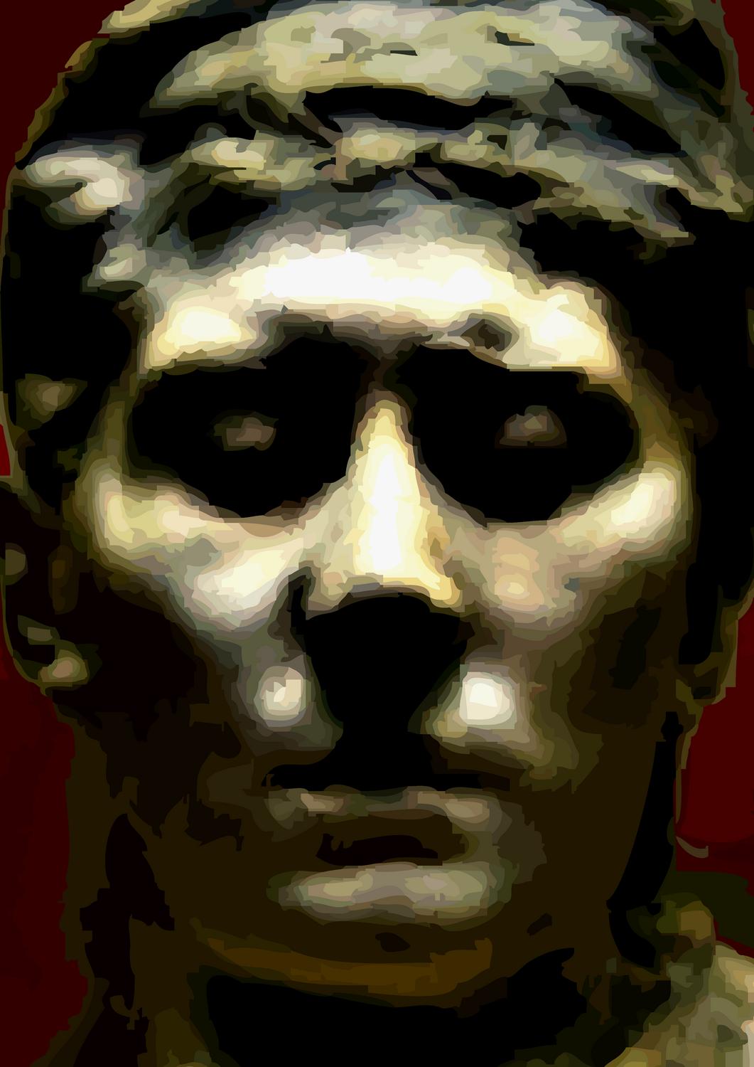  - Sorrow - #2 - Techno-Impressionist Museum - Techno-Impressionism - art - beautiful - photo photography picture - by Tony Karp