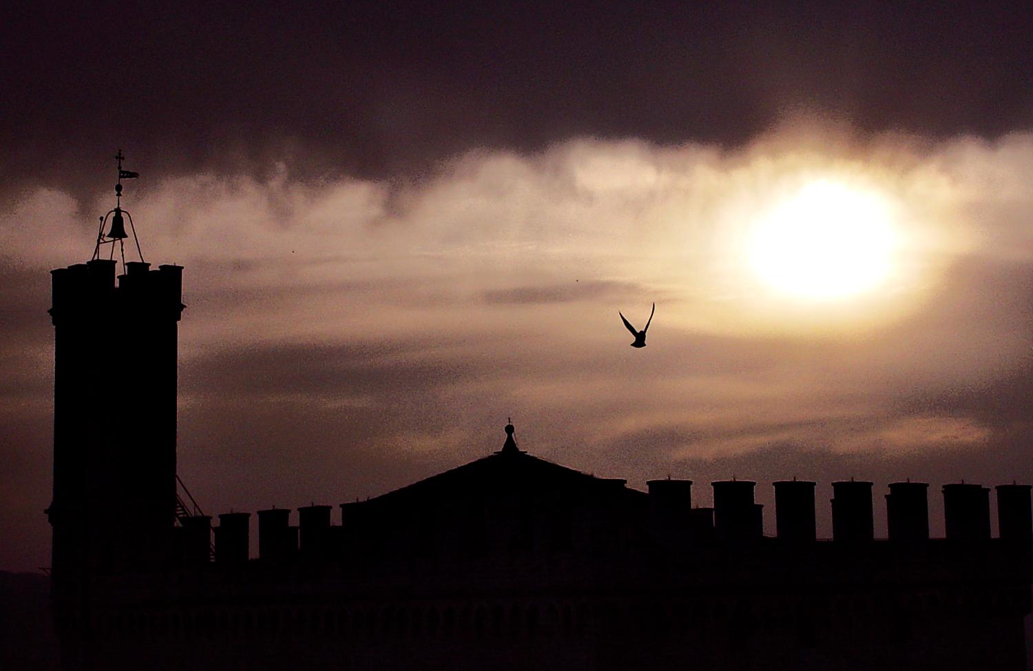  - At the Palazzo dei Consoli - Techno-Impressionist Museum - Techno-Impressionism - art - beautiful - photo photography picture - by Tony Karp