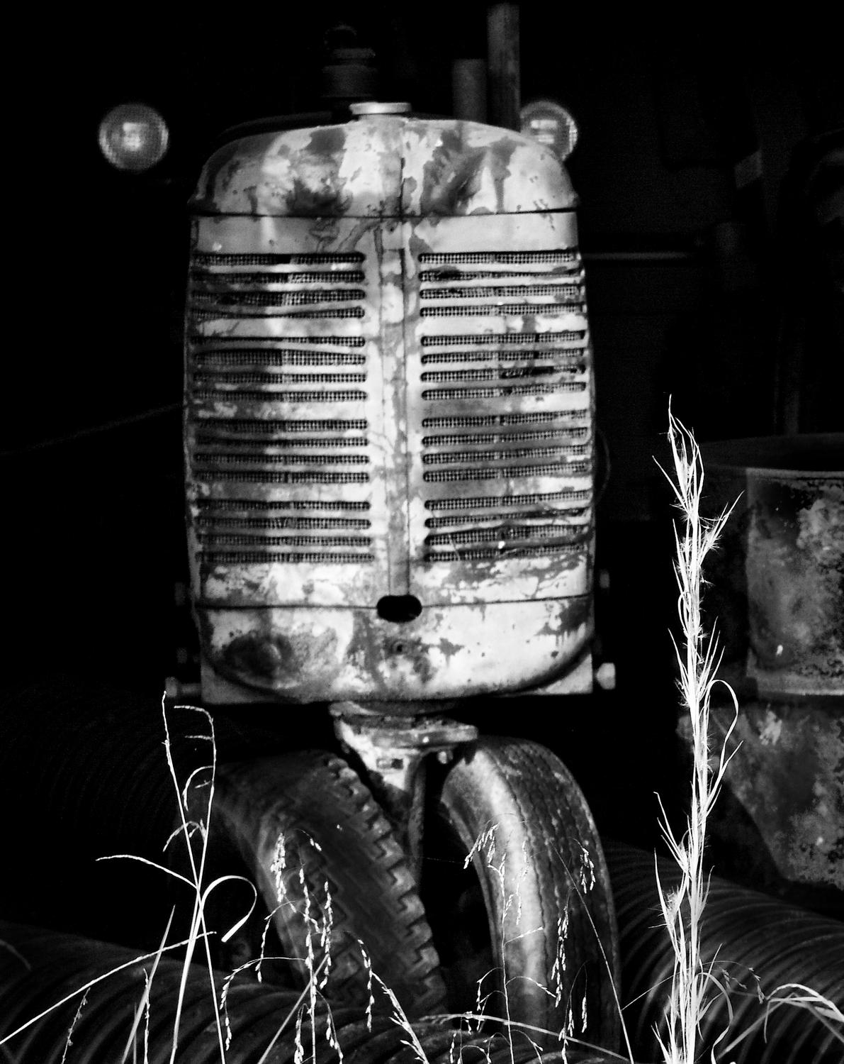  - Abandoned tractor - Techno-Impressionist Museum - Techno-Impressionism - art - beautiful - photo photography picture - by Tony Karp