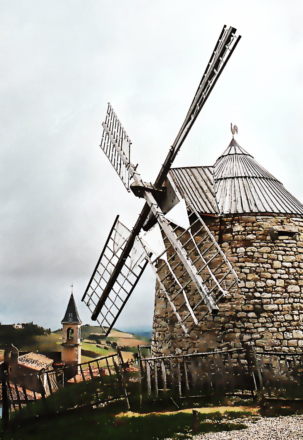  - The mill at Lautrec - Techno-Impressionist Museum - Techno-Impressionism - art - beautiful - photo photography picture - by Tony Karp