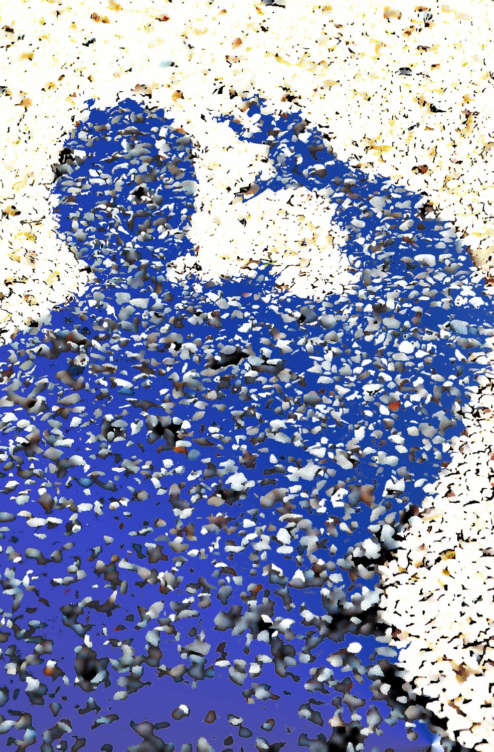  - Self portrait in the space between the stones - Techno-Impressionist Museum - Techno-Impressionism - art - beautiful - photo photography picture - by Tony Karp